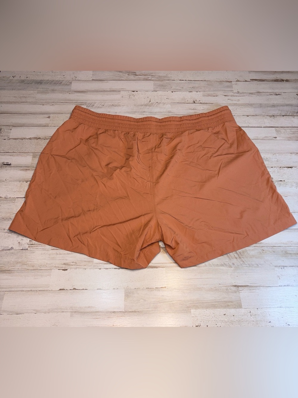 Old Navy Strechtech Drawstring Shorts in Rust Brown Plus Size 3X - Picture 10 of 14